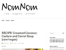 Tablet Screenshot of nomnomnosh.com